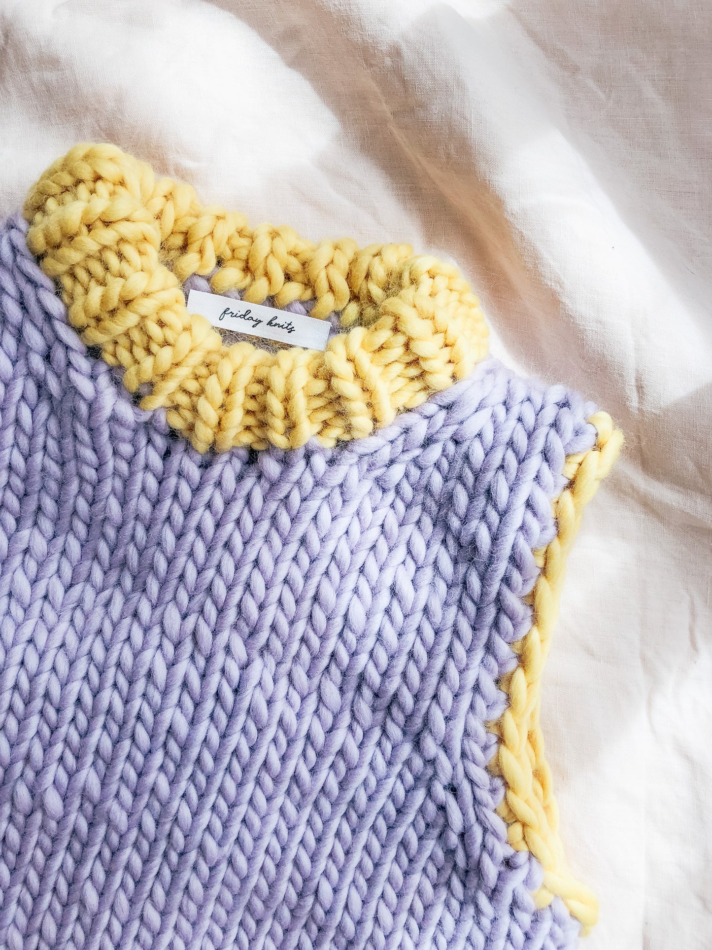 Friday Vest Knitting Pattern