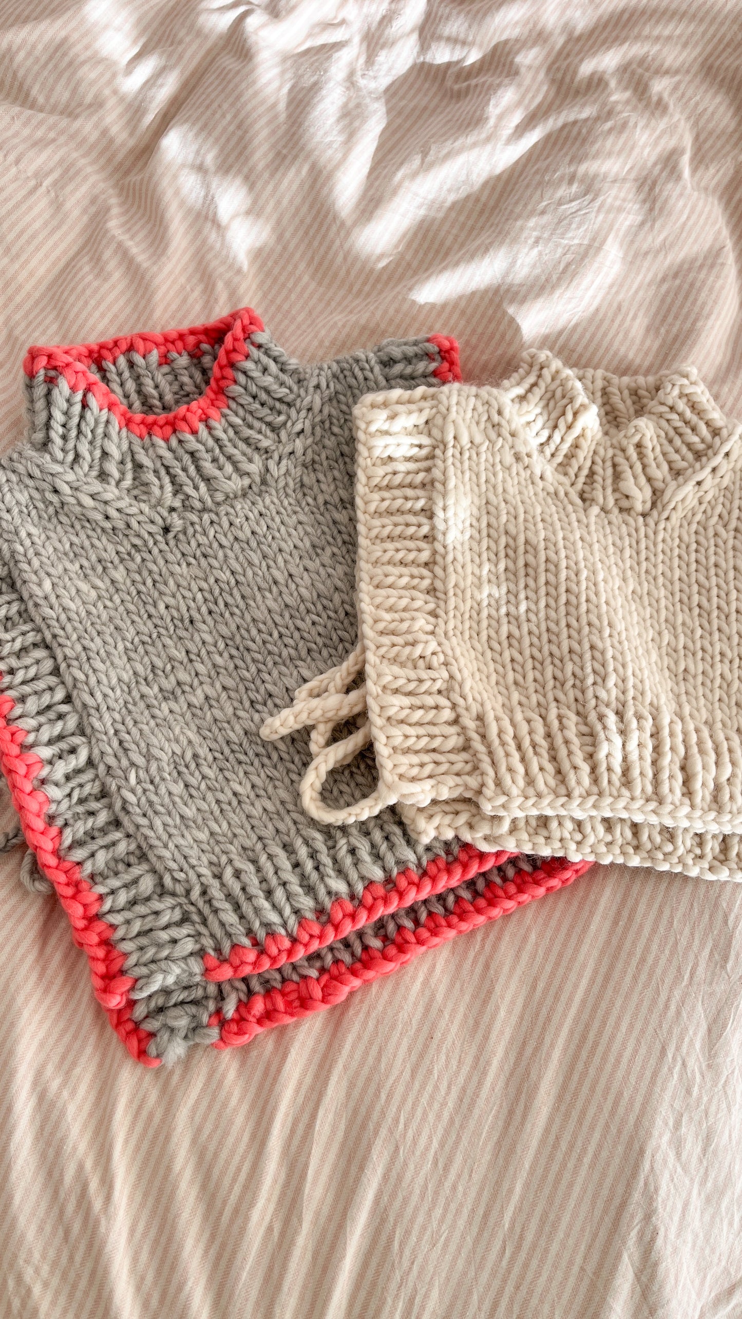 Super Chunky Slipover Knitting Pattern