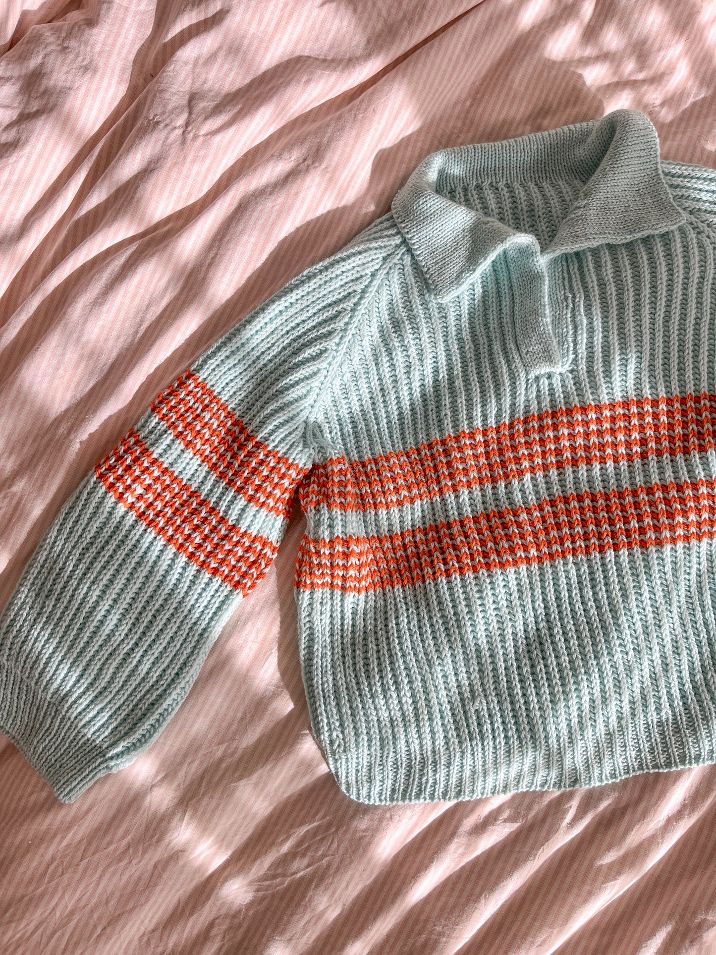 Fisherman's Rib Sweater Knitting Pattern