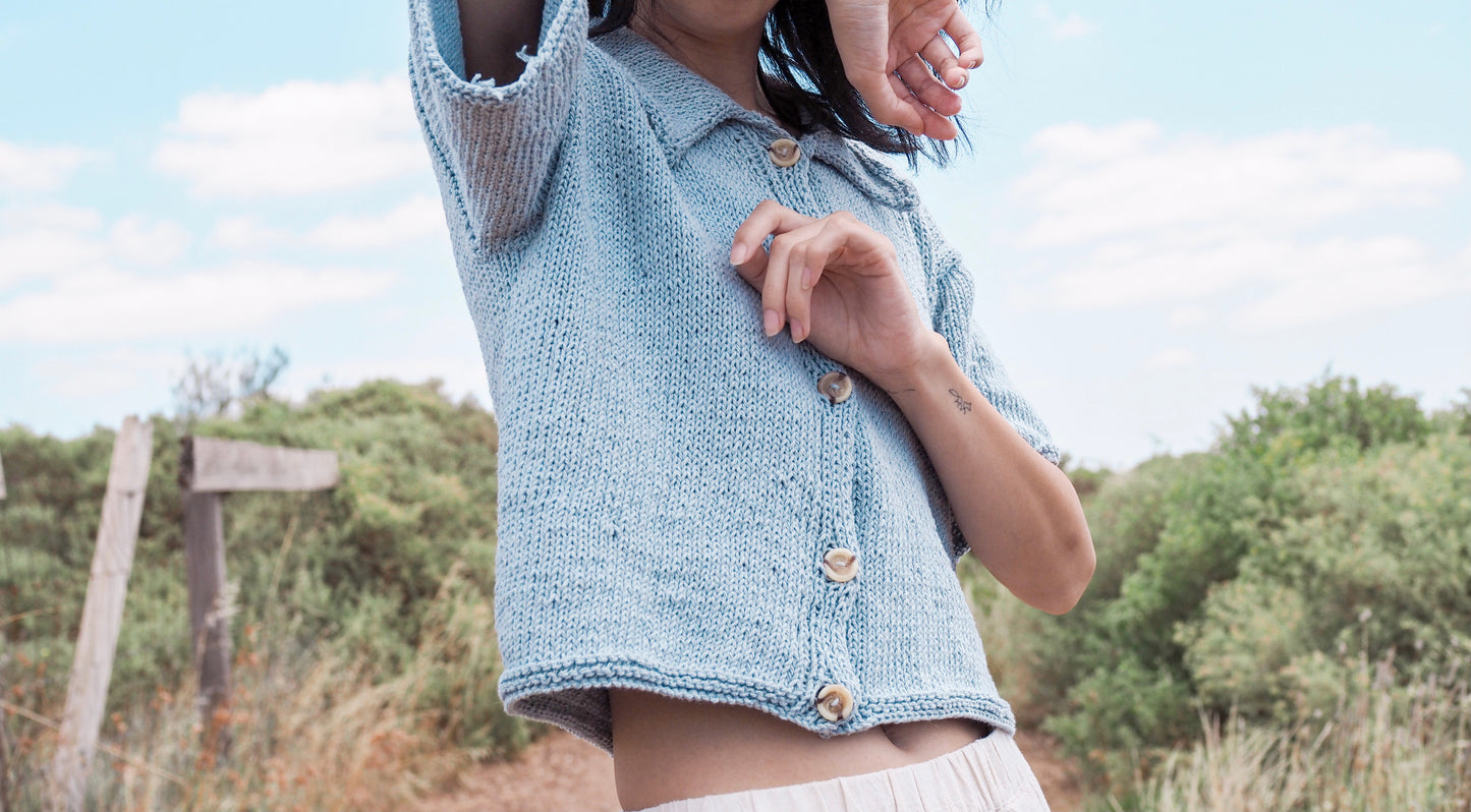 Boxy Cardigan Knitting Pattern