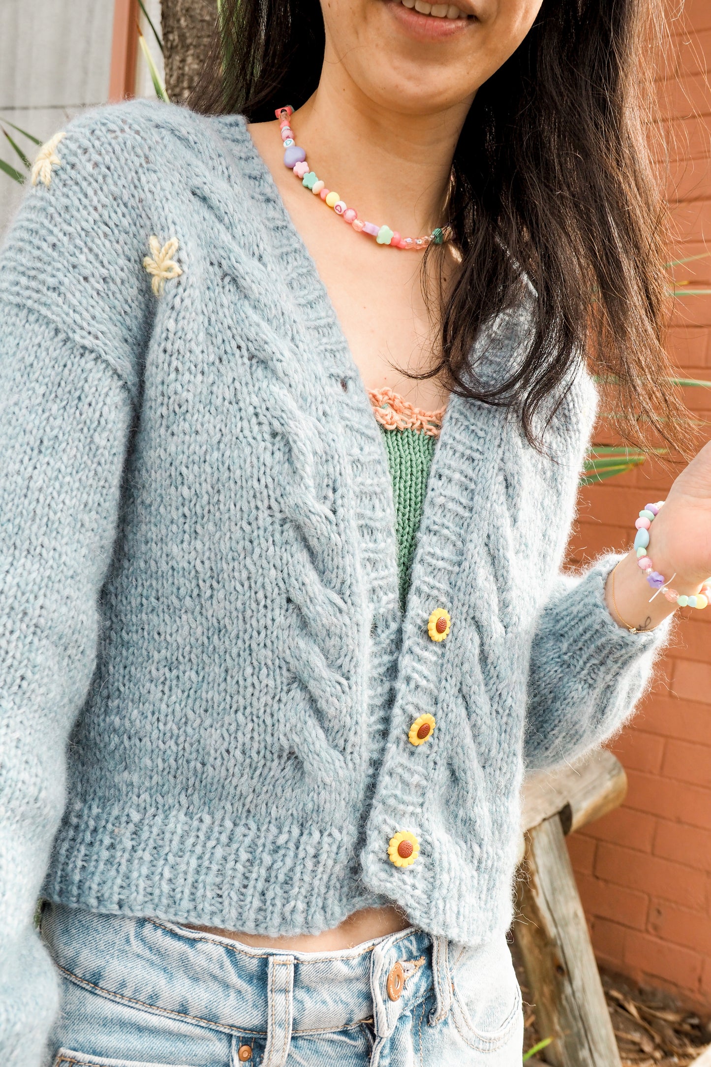 Marshmallow Twist Cardigan Knitting Pattern