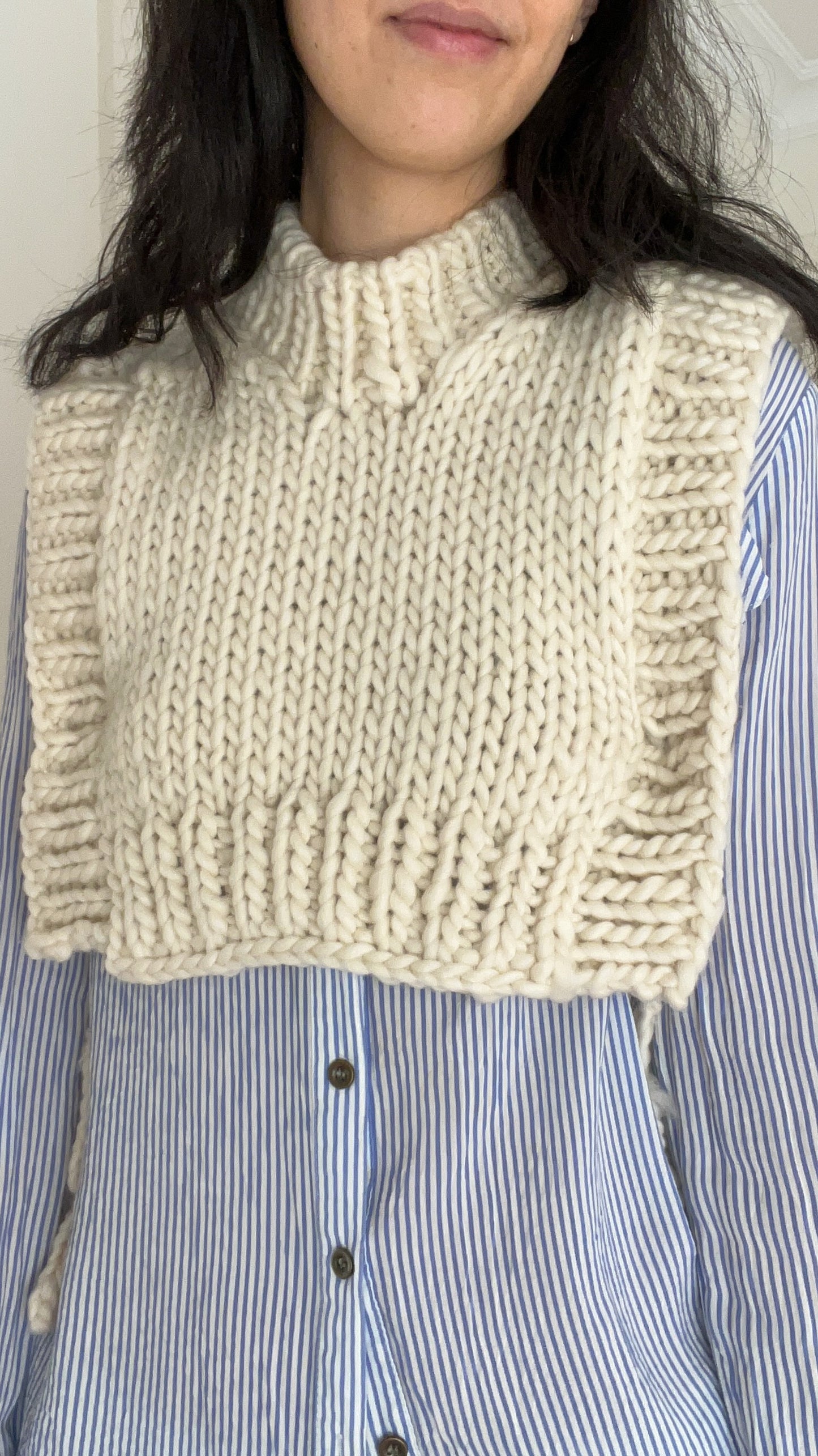 Super Chunky Slipover Knitting Pattern