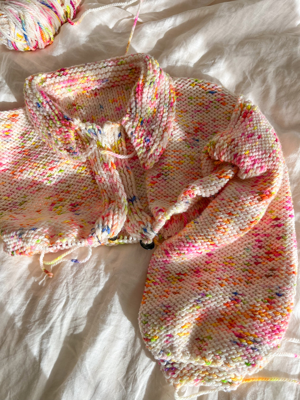 Boxy Cardigan Chunky Knitting Pattern – Friday Knits