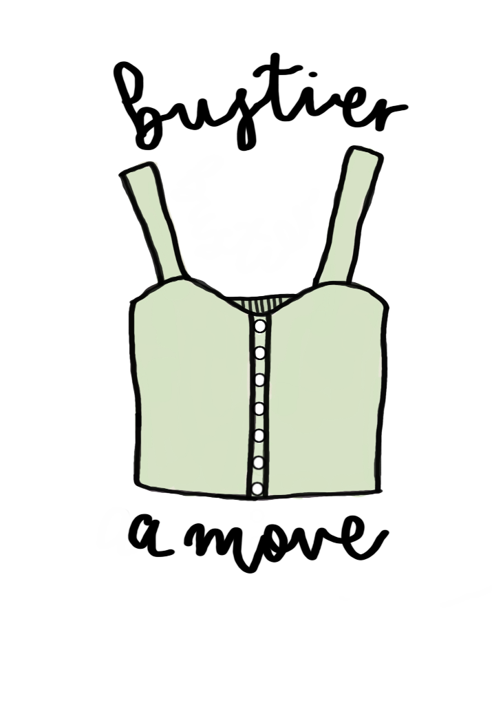 Bustier A Move Knitting Pattern – Friday Knits Bustier A Move Knitting Pattern – Friday Knits