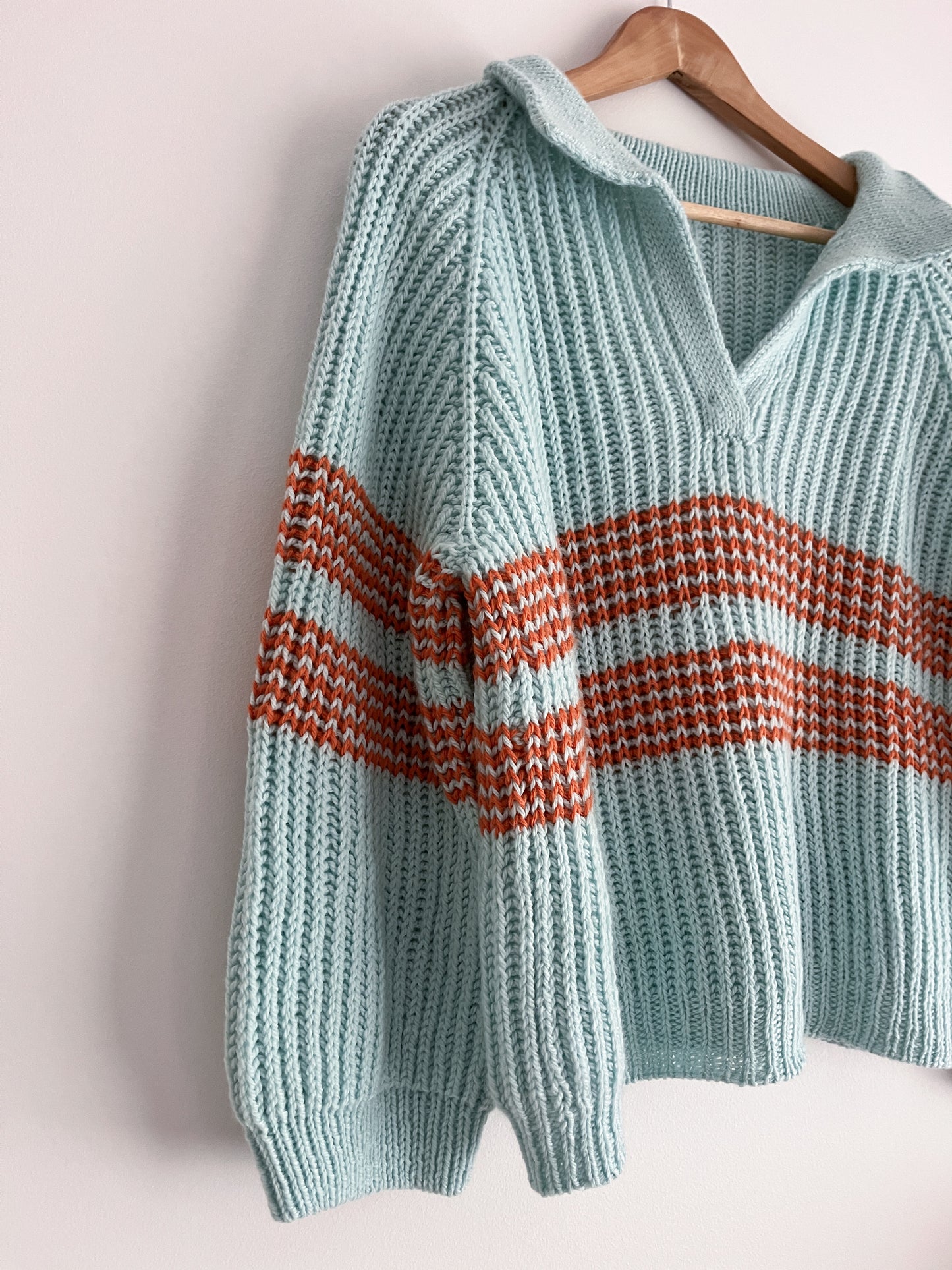 Fisherman's Rib Sweater Knitting Pattern