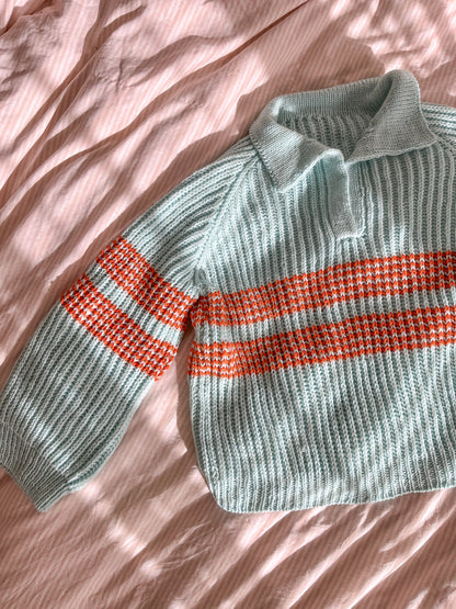 Fisherman's Rib Sweater Knitting Pattern