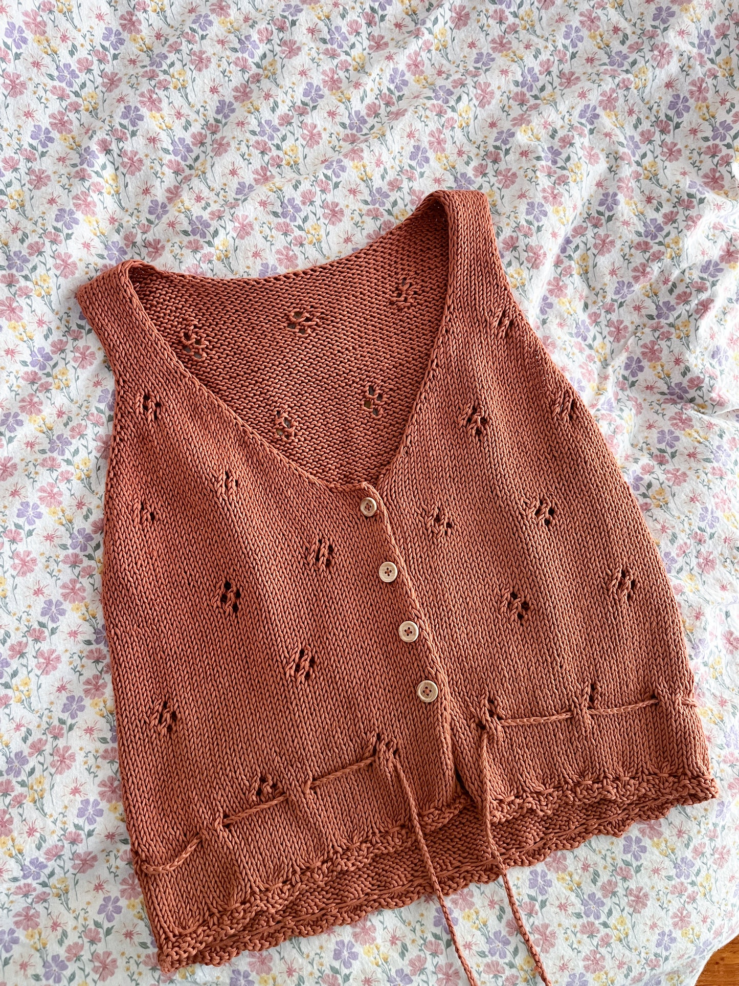 Fleurie Top Knitting Pattern