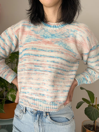 Dependable Dropdown Sweater Free Knitting Pattern