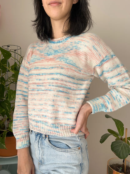 Dependable Dropdown Sweater Free Knitting Pattern