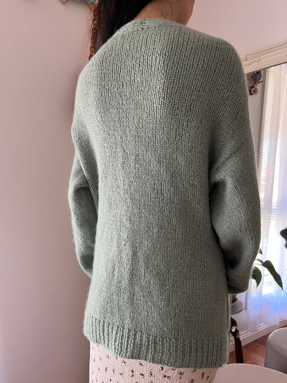 Lana Longline Cardigan Knitting Pattern