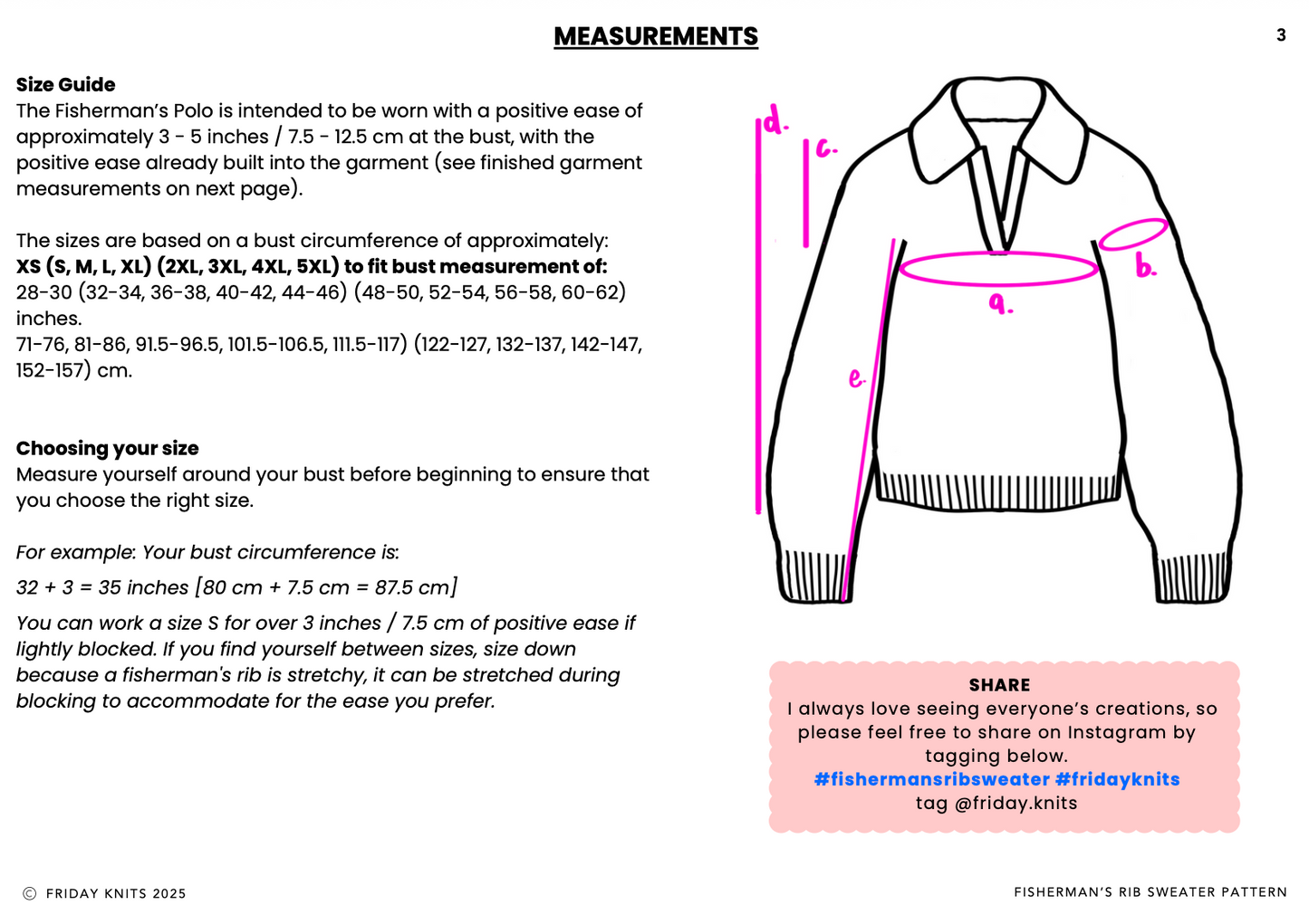 Fisherman's Rib Sweater Knitting Pattern