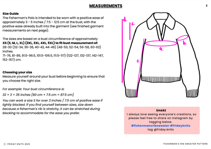 Fisherman's Rib Sweater Knitting Pattern