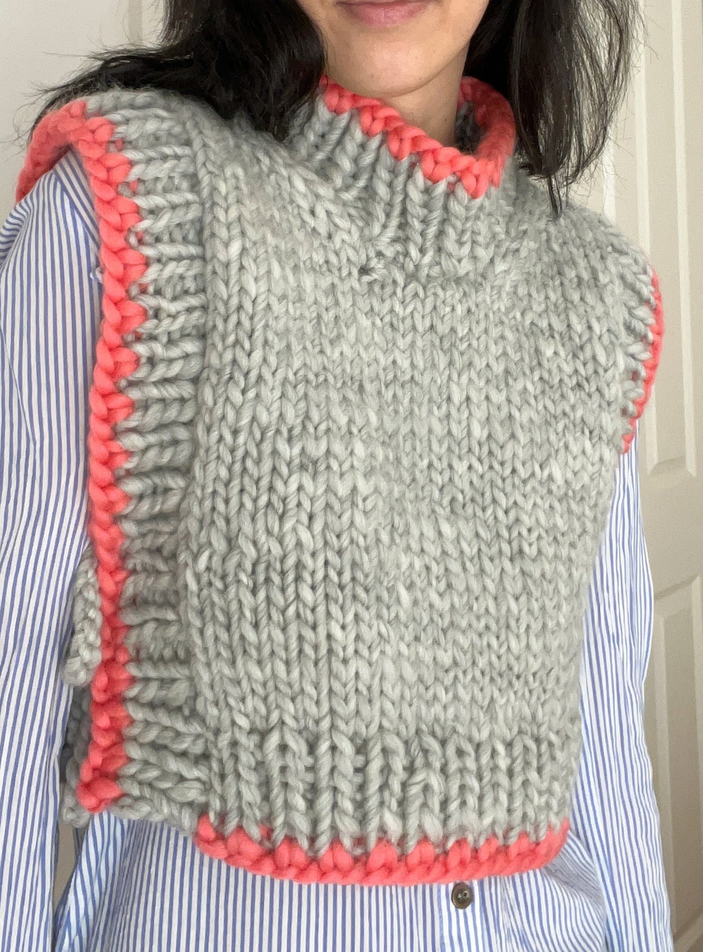 Super Chunky Slipover Knitting Pattern