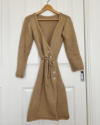 Wrap It Up Dress Knitting Pattern Winter Dress Parisian Style Long Sleeve Dress Friday Knits Wrap It Up Dress Knitting Pattern Winter Dress Parisian Style Long Sleeve Dress Friday Knits