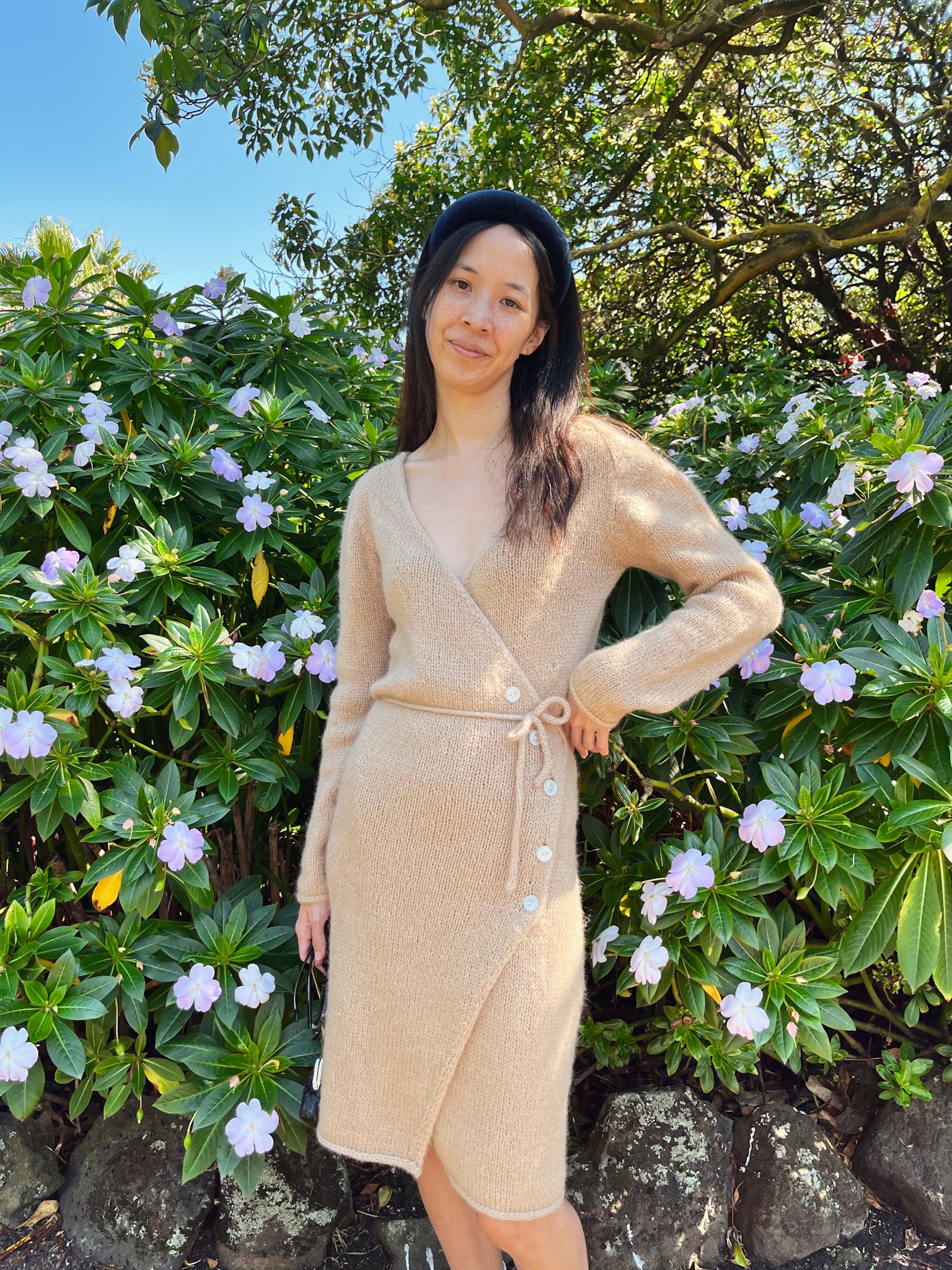 Wrap It Up Dress Knitting Pattern Winter Dress Parisian Style Long Sleeve Dress Friday Knits Wrap It Up Dress Knitting Pattern Winter Dress Parisian Style Long Sleeve Dress Friday Knits
