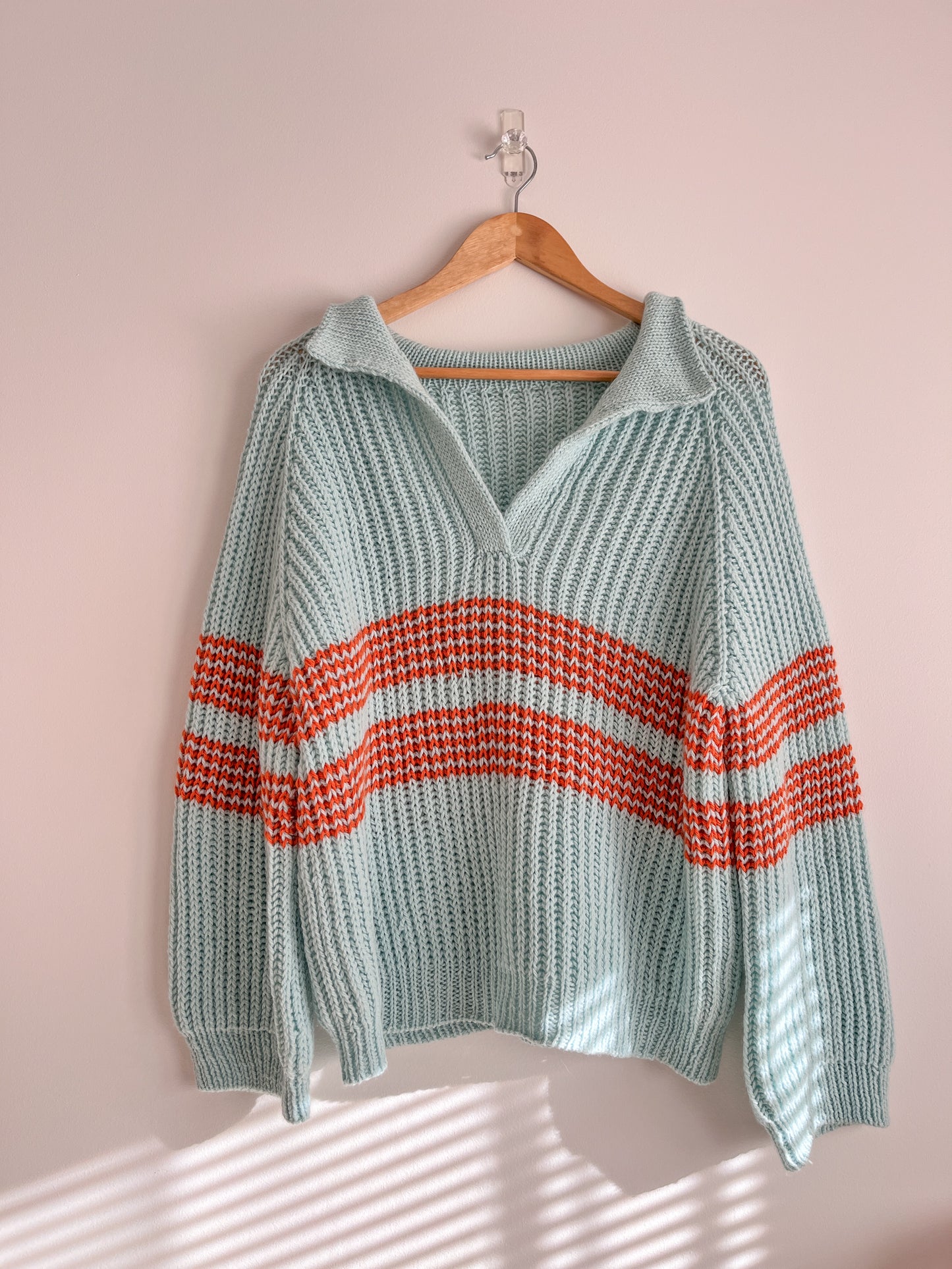 Fisherman's Rib Sweater Knitting Pattern