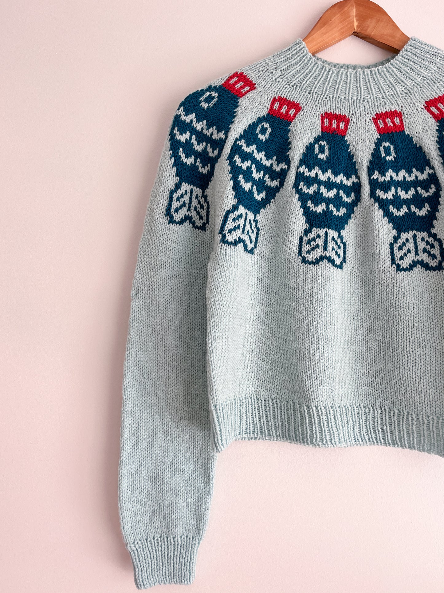 Sushi Date Sweater Knitting Pattern