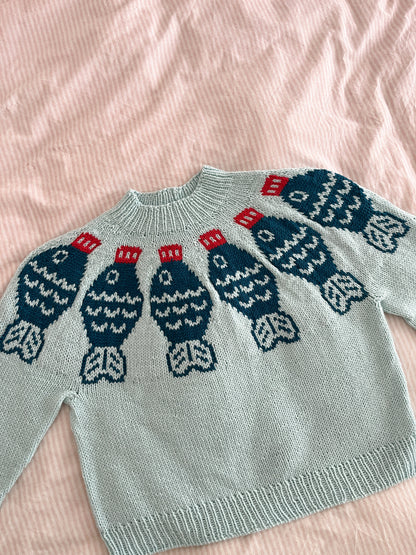 Sushi Date Sweater Knitting Pattern