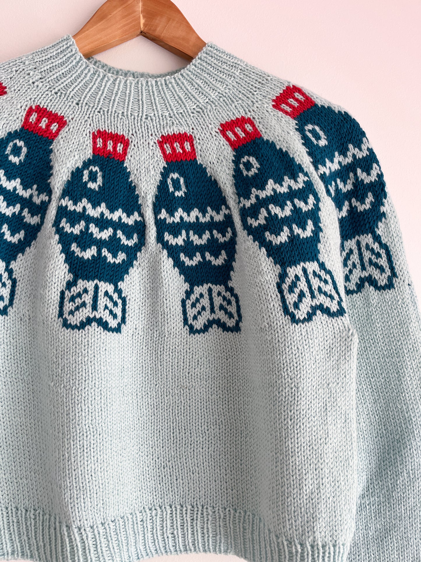 Sushi Date Sweater Knitting Pattern